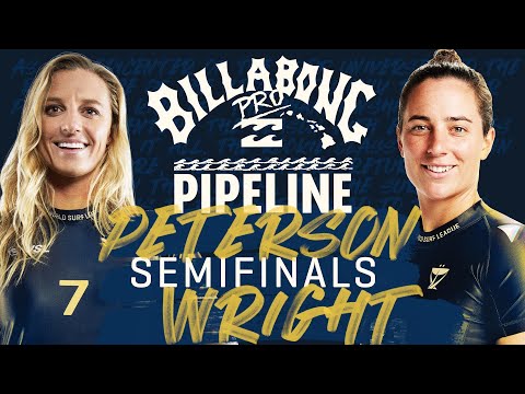 Tyler Wright vs Lakey Peterson | Billabong Pro Pipeline 2023 - Semifinals Heat Replay
