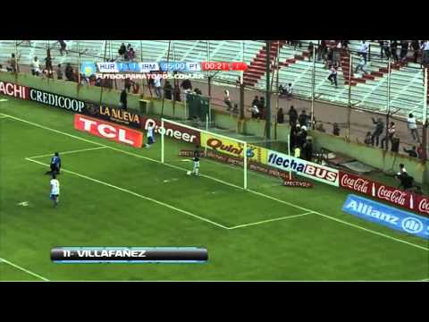 Gol Villafañez. Huracán 2 - Independiente RM 1. Fecha 14. B Nacional. Fútbol Para Todos.