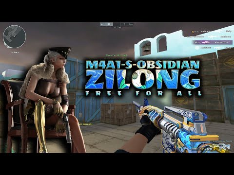 Crossfire West | M4A1-S-Obsidian Zilong Free For All New Greece