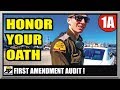 BEAVER UTAH HIGHWAY PATROL TRAFFIC STOP - First Amendment Audit - Amagansett Press