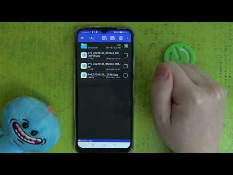 How To Unpack Rar & Zip Archives on Huawei Nova Y61 - RAR app