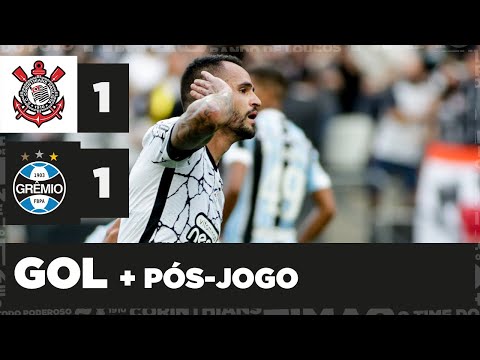 GOLS E PÓS-JOGO de CORINTHIANS 1 x 1 Grêmio - Brasileirão 2021