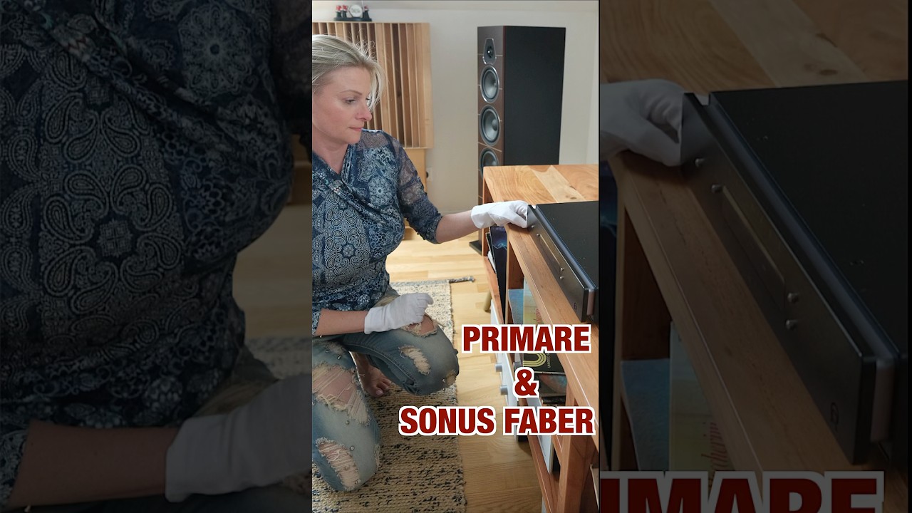 SONUS FABER Lumina V paired with PRIMARE I15 Prisma MK2. #sonusfaber #primare #hifi