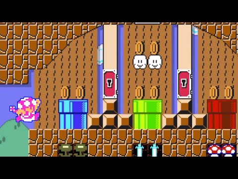 THREE ROOMS and one cool MUSIC SPEEDRUN - Super Mario Maker 2