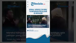 Download lagu DENGAN TANGAN KOSONG, Viral Video Dua Kubu Tawuran Pelajar di Klapanunggal Bogor mp3