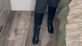 Modatope Knee High Boots Women Chunky Heel Square Toe Tall Boot for Women Review