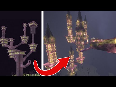 Insane Minecraft Upgrade! End Cities Transformed!