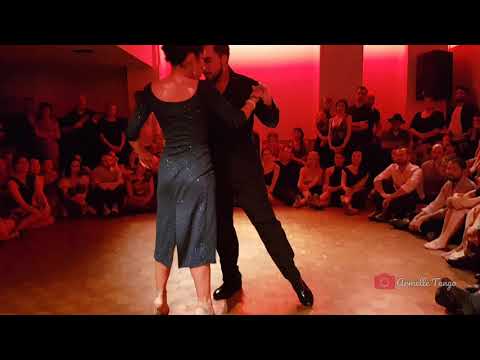 Jonathan Saavedra & Clarisa Aragón ❤ Arrabal (Osvaldo Pugliese) @ Paris - Milonga El Garrón