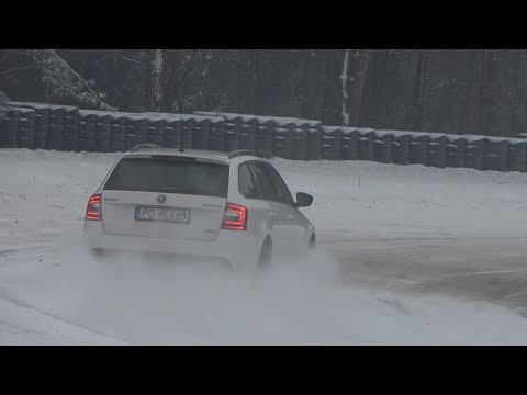 Łukasz Bartoszewski, Škoda Octavia - SuperOES Wigilijny - Tor Poznań, 11.12.2021