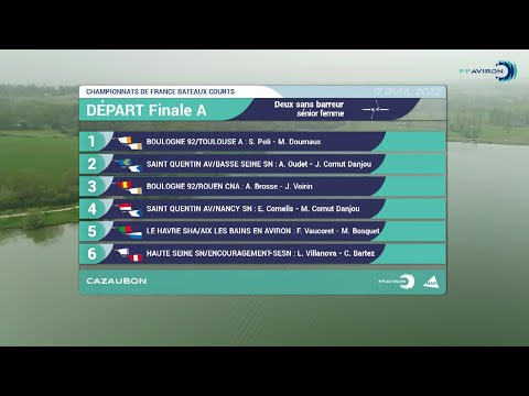 Cazaubon 2022 - Finale A Deux sans barreur Senior Femme