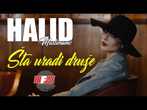 Halid Muslimović - Šta uradi druže ( Official lyric video ) 4K
