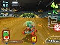 Mario Kart GP 2 ARCADE Yoshi On Bowser Courses