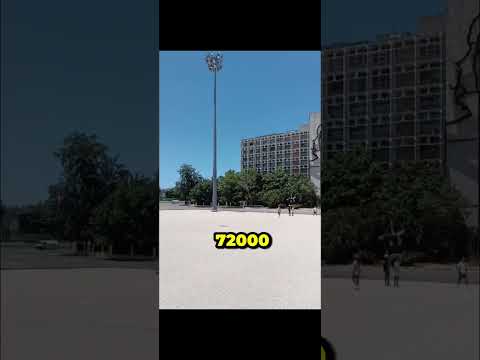 La Plaza de la Revolución, ubicada en la ciudad de La Habana.