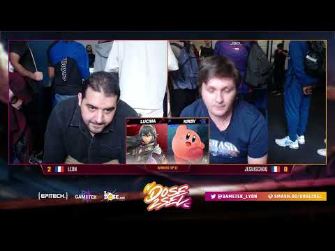 DOSE2SEL IS BACK ! Top 32 - Leon (Lucina) Vs. Jesuischoq (Kirby)