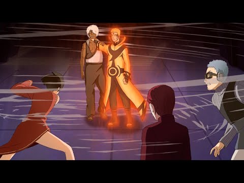 NARUTO VS KAGES | Naruto Loses Control and fights against the Kages  | FULL STORY