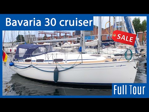Bavaria 30 cruiser zu verkaufen - Rundgang durch die top gepflegte Segelyacht (VERKAUFT)