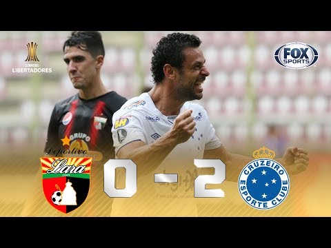 CRUZEIRO 100%! Veja os gols da vitória do time mineiro por 2 a 0 sobre o Deportivo Lara