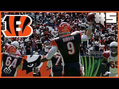 Murray v Joe | MADDEN 20 | Updated Rookie Roster Franchise | Bengals | Ep. 5 | Week 5 vs. Cardinals