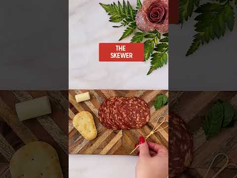 How to make salami roses 3 ways