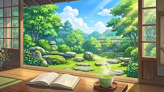Japanese Lofi 🌿 Relaxing Chill Beats for Study, Focus & Sleep | Peaceful Japanese Garden