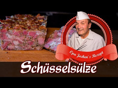 Schüsselsülze selber machen - Hausschlachtung - Opa Jochen´s Rezept
