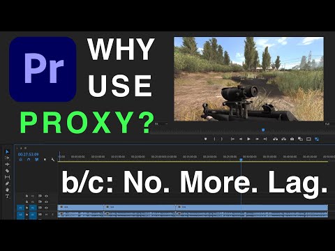 How to use Proxy in Premiere Pro Performance gain comparison