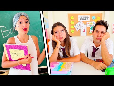 LA MAESTRA DI ITALIANO A SCUOLA! Back To School!!!!