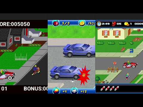PaperBoy - Special Delivery - Wheels on Fire J2ME Loader Mobile Game Emulator Android Mali Mediatek
