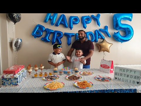 Birthday Party: Paw Patrol Cake With Toy Surprise | Mohib's World