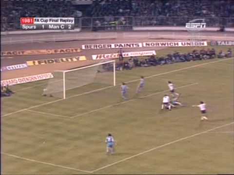 FA Cup : Finale 1981 : Tottenham - Manchester City : 3-2
