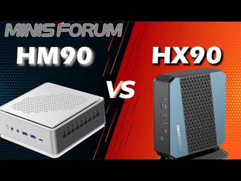 Minisforum HX90 Vs. HM90 - Wer hat die Nase vorn?