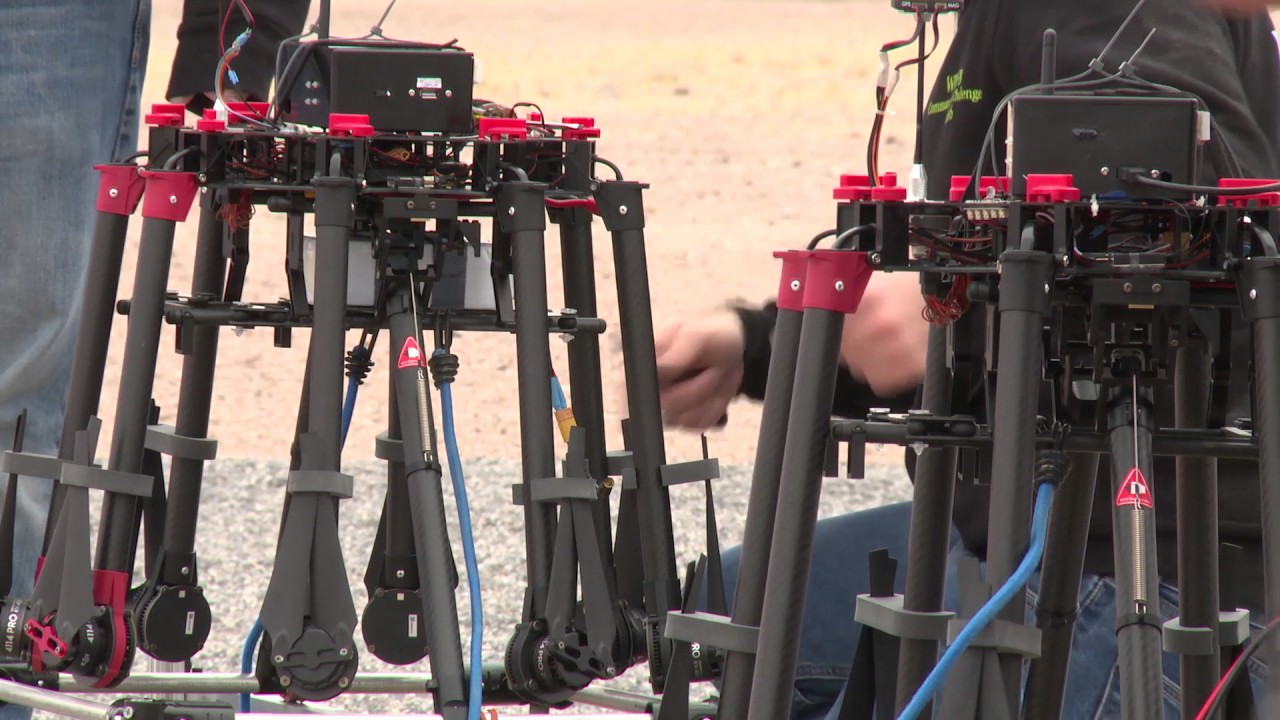 2016 AFRL Commander's Challenge, Team WPAFB, Range, Day 1