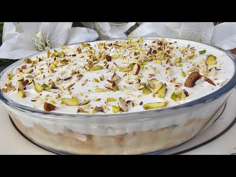 Umm Ali Recipe (Egyptian Dessert) with Croissant | HOW TO MAKE OM ALI ام علي Arabic dessert