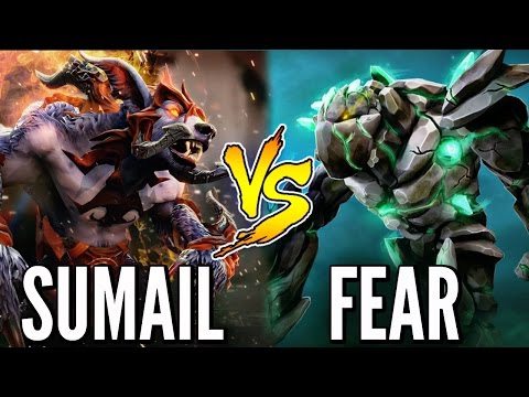 Sumail Ursa vs Fear Tiny - Full Item vs Full Item - 7k MMR Gameplay Dota 2 - Epic Game