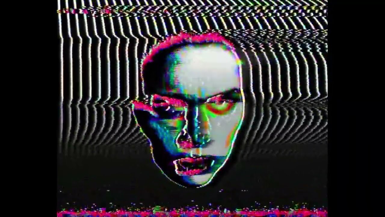 Cyberpunk analog video art with vocal processing and sound design from electromagnetic frequency microphones by DUSKOsound