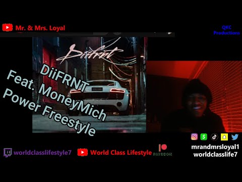 DiiFRNT Feat. MoneyMich - POWER FREESTYLE - Official Audio - REACTION