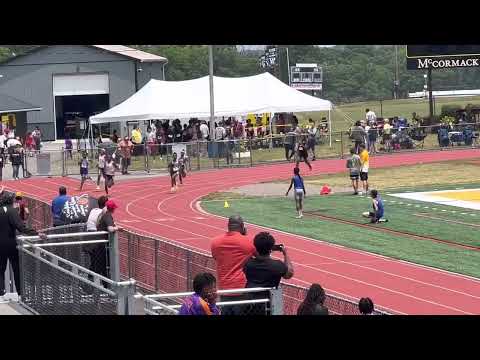 11-12 Girls - 200M (Heat 1)- Jr Highlanders Meet (6-17-23)