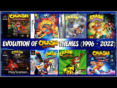 Evolution of the Crash Bandicoot Theme (1996 - 2022)