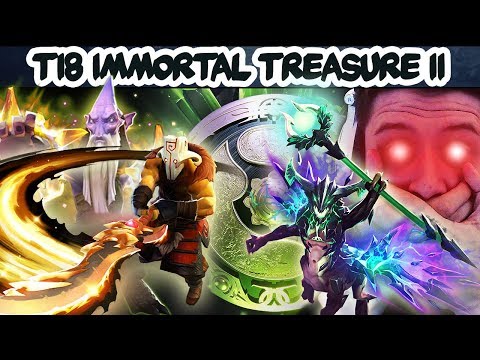 IMMORTAL TREASURE 2 - FULL PREVIEW + TREASURE OPENING! THE INTERNATIONAL - TI8 DOTA 2