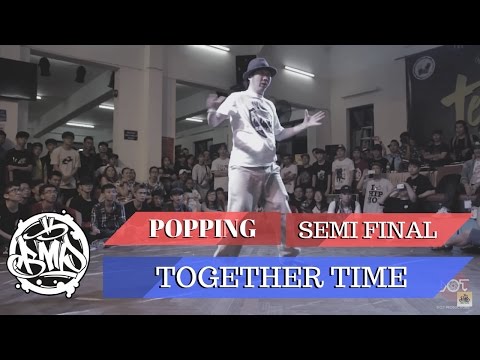 TOGETHER TIME 2016 - Semi Final Popping 1on1 - Terry Boogie vs Greenteck