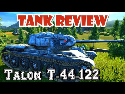 Tank Review Talon T-44-122  || World of Tanks Console PS4 XBOX Mercenaries