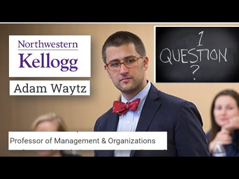 1 QUESTION WITH Adam Waytz –Chair in Ethics and ... - YouTube
