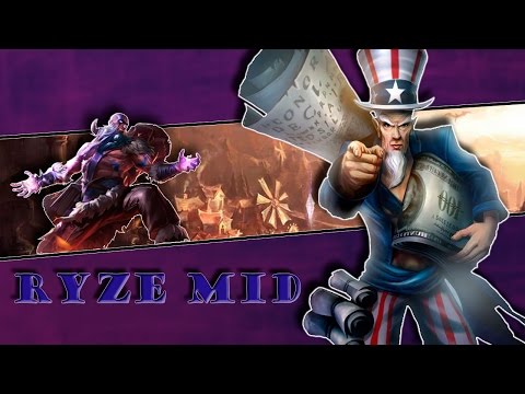 Ryze Mid - Se liga no wave clear - League of Legends - Legolas GP