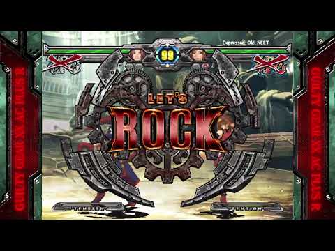 GUILTY GEAR XX ΛCORE PLUS R (Jam vs May)
