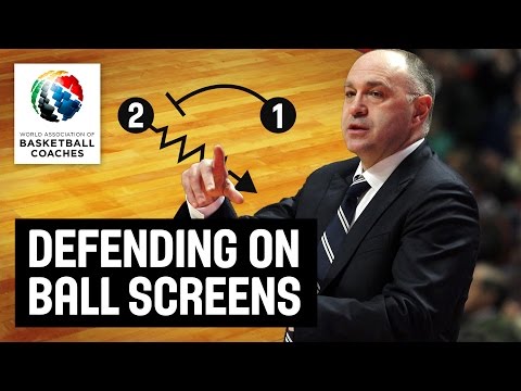 Defending on Ball Screens - Pablo Laso - Basketball Fundamentals