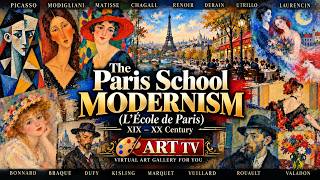 The Paris School of Modernism (19th–20th Century) 🎨 Picasso, Chagall, Modigliani