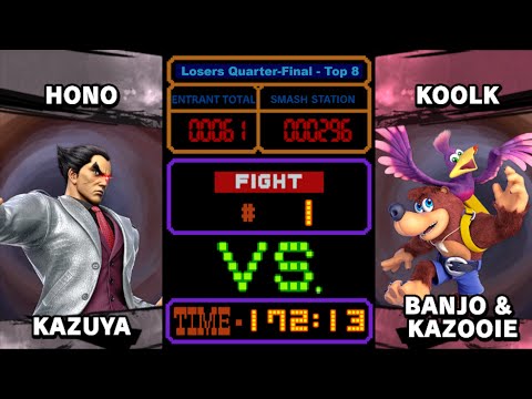 Smash Station: #296 - NT | Syn! | Hono vs ÑFC | KoolK - Losers Quarter-Final - Top 8