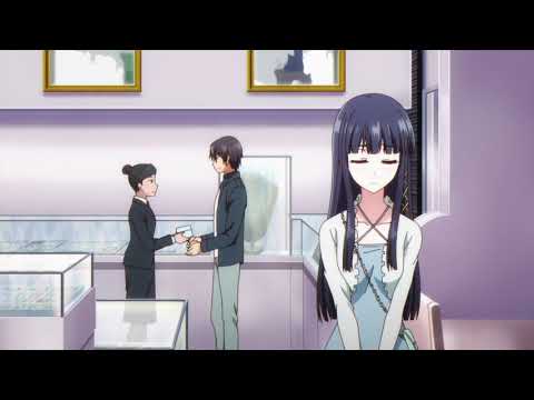 Tatsuya buys Miyuki a gift