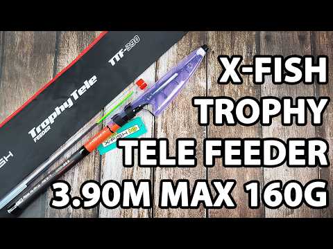 Фідер телескопічний X-Fish Trophy Tele Feeder 3.90m max 160g (три вершинки)