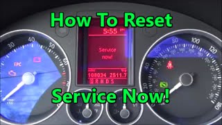 How To reset service now light Volkswagen mkv R32 GTI Jetta Golf passat